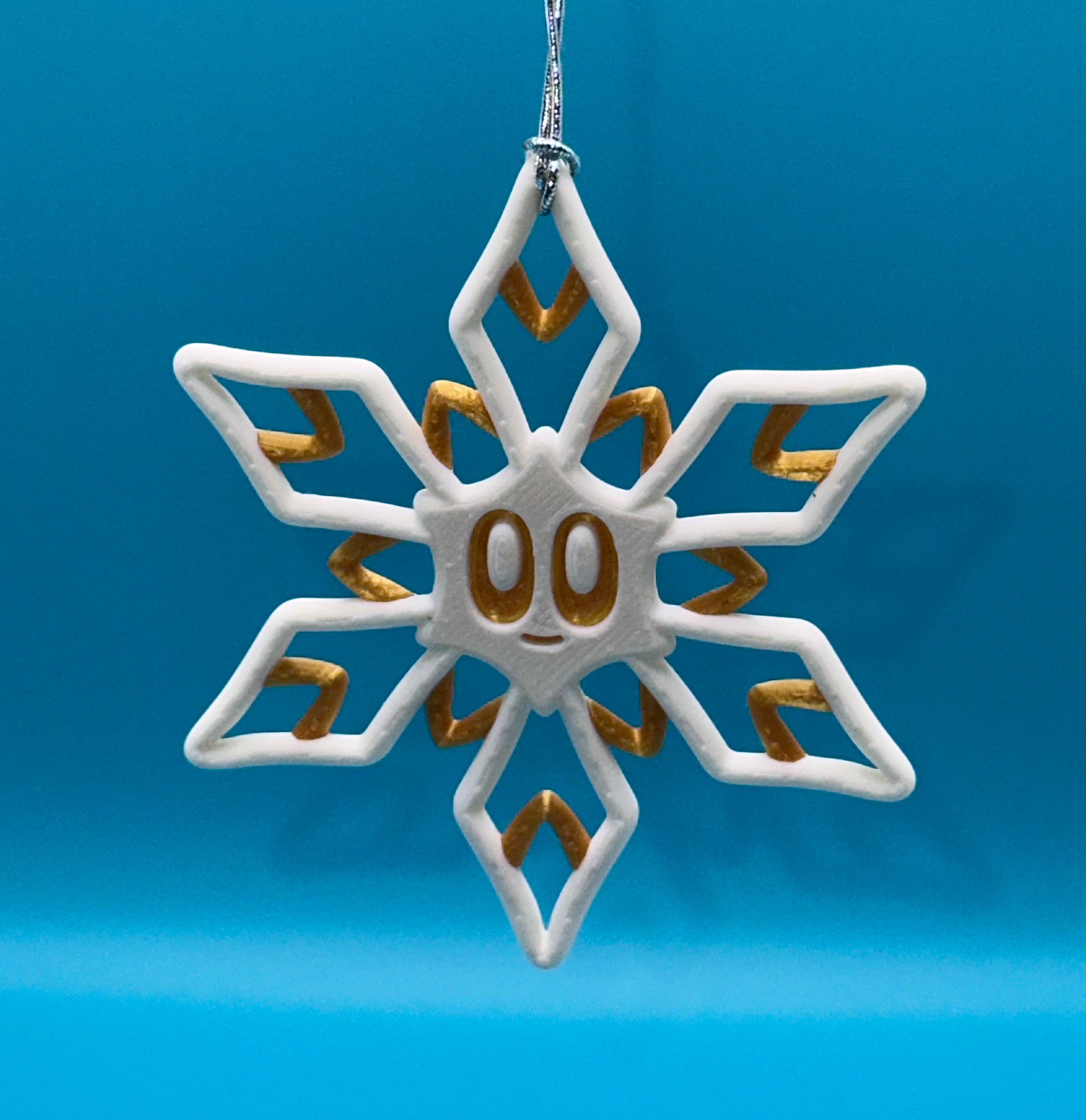 Flake 2 - Blob SnowFlakes - Copos de nieve para colgar.