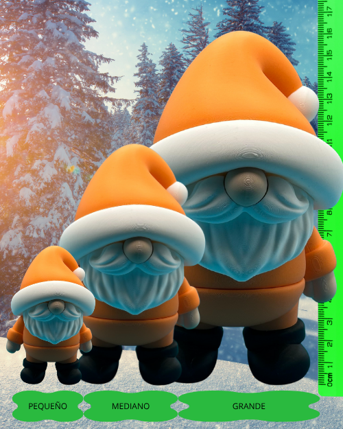 Pack de 6 Gnomos Navideños Nórdicos