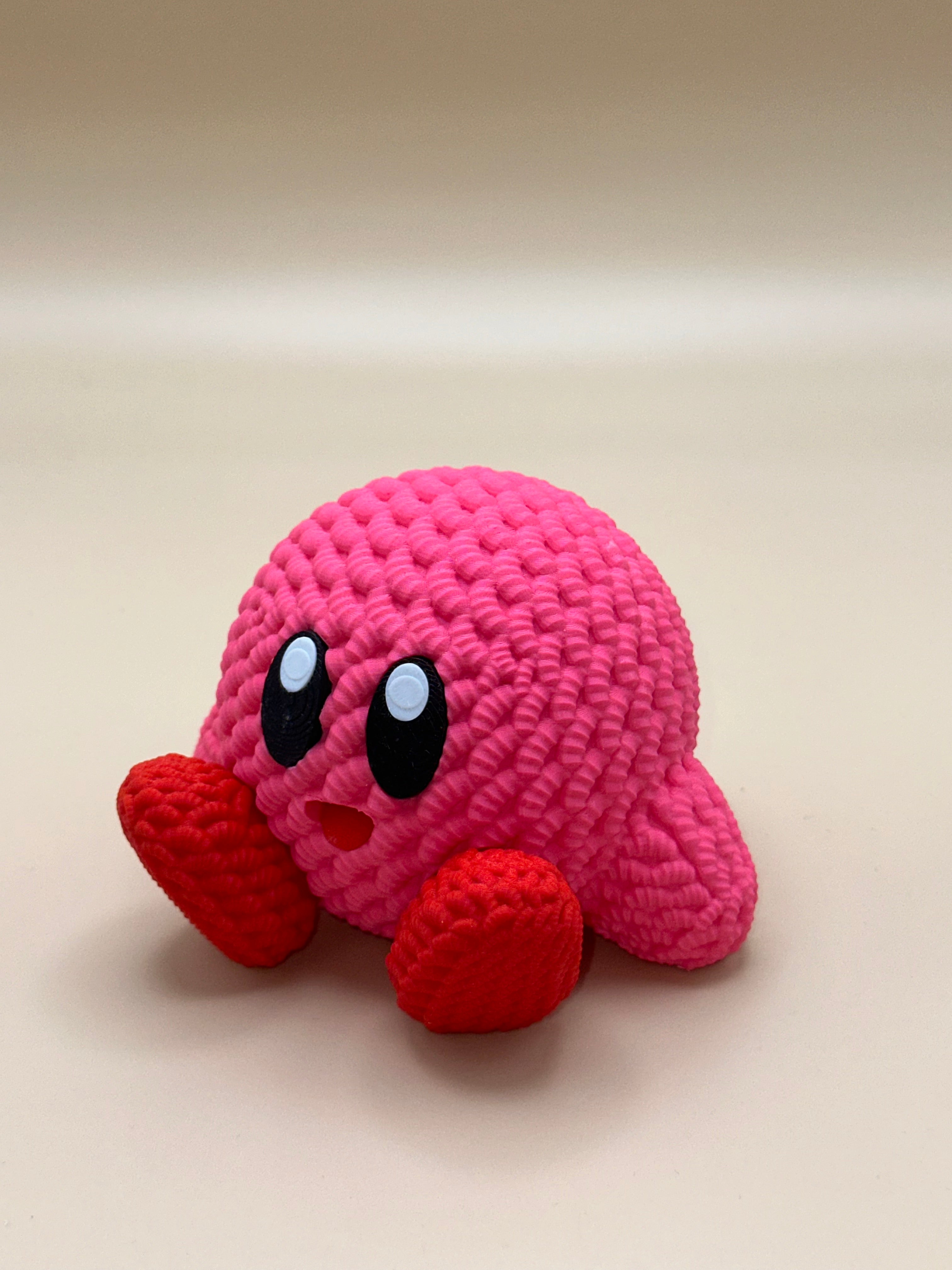 Kirby estilo Crochet