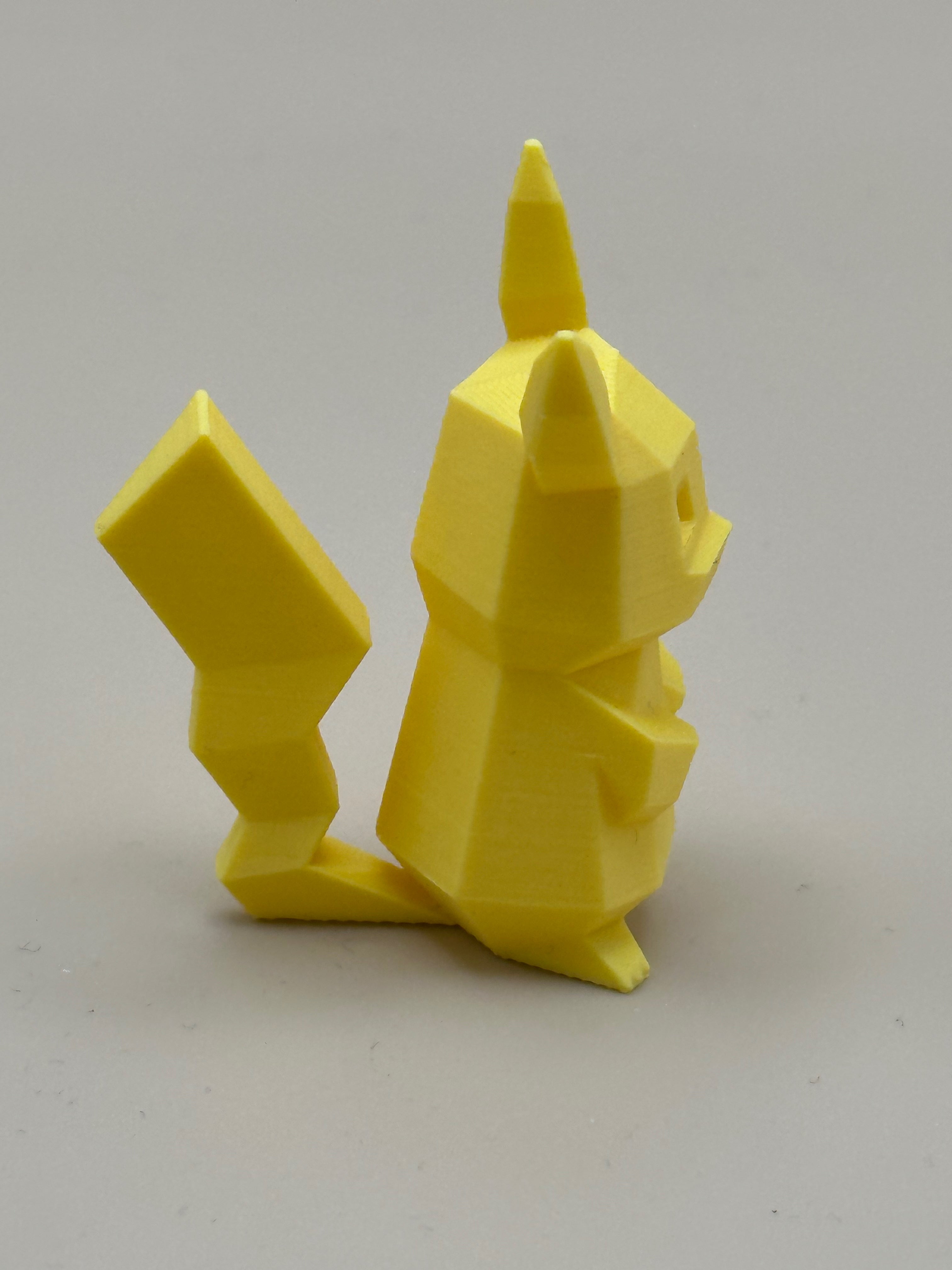 Pikachu Low Poly
