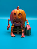 Trio de calabazas de Halloween
