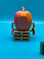 Trio de calabazas de Halloween