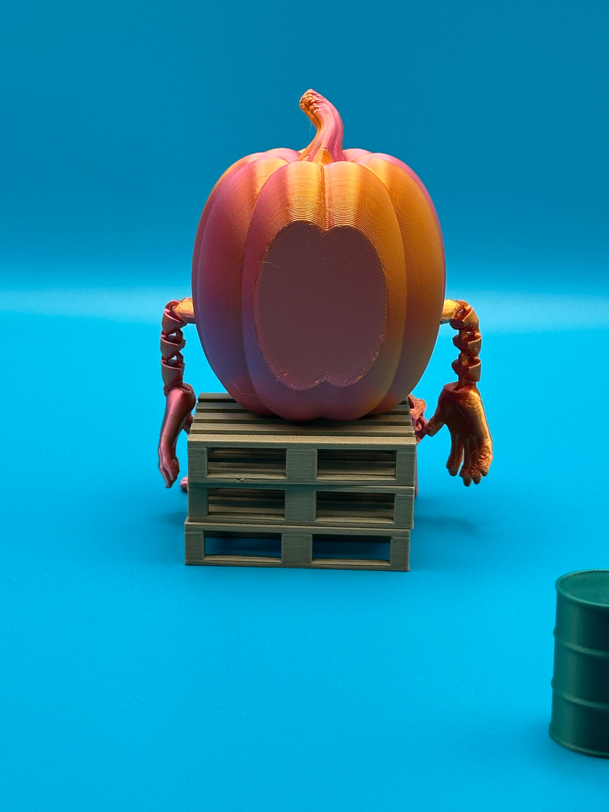 Trio de calabazas de Halloween