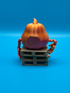 Trio de calabazas de Halloween