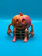 Trio de calabazas de Halloween