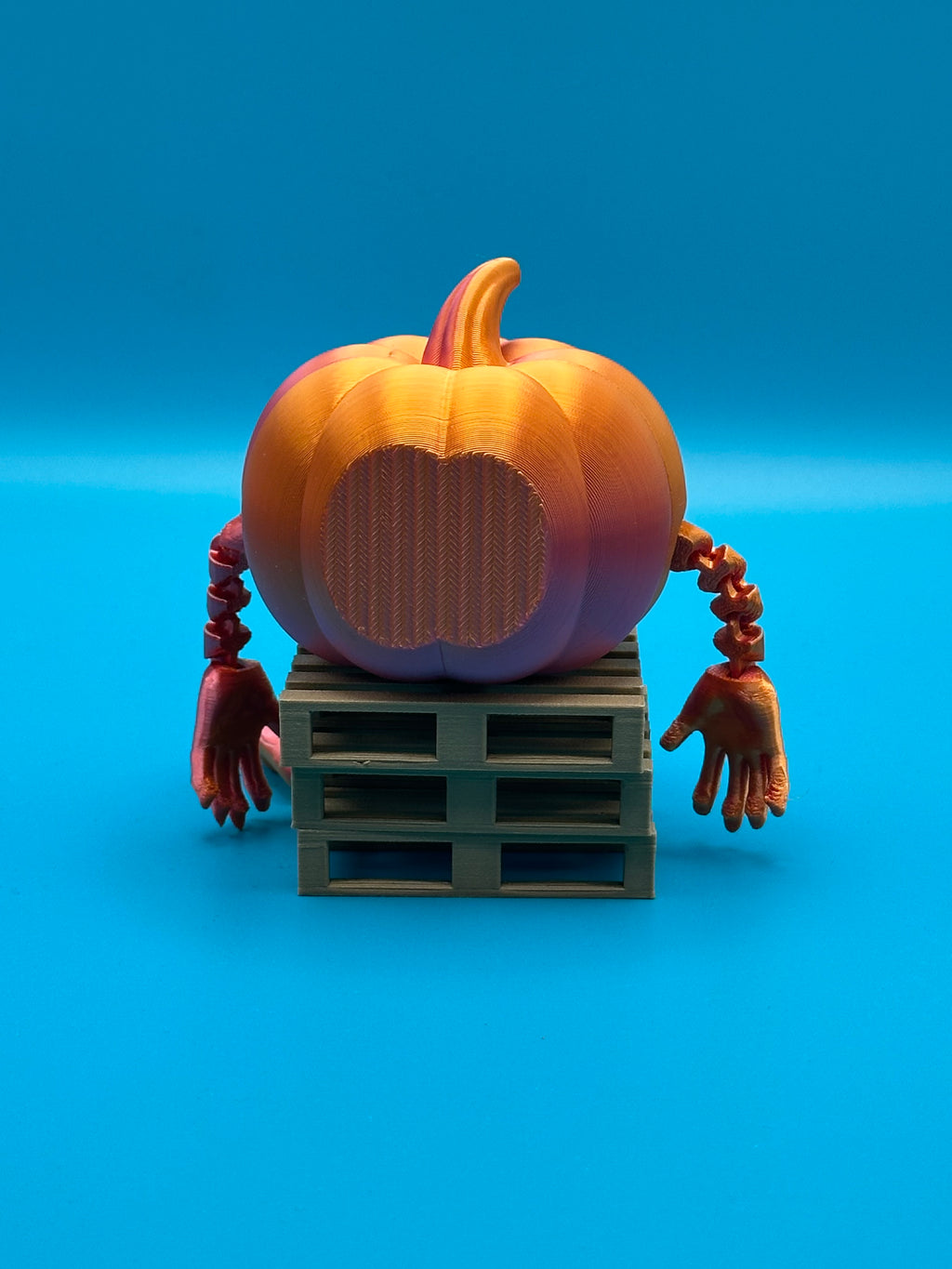Trio de calabazas de Halloween