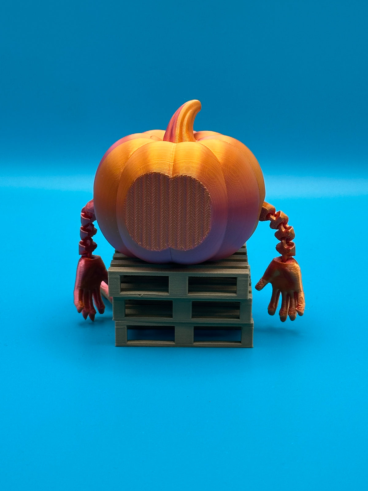 Trio de calabazas de Halloween