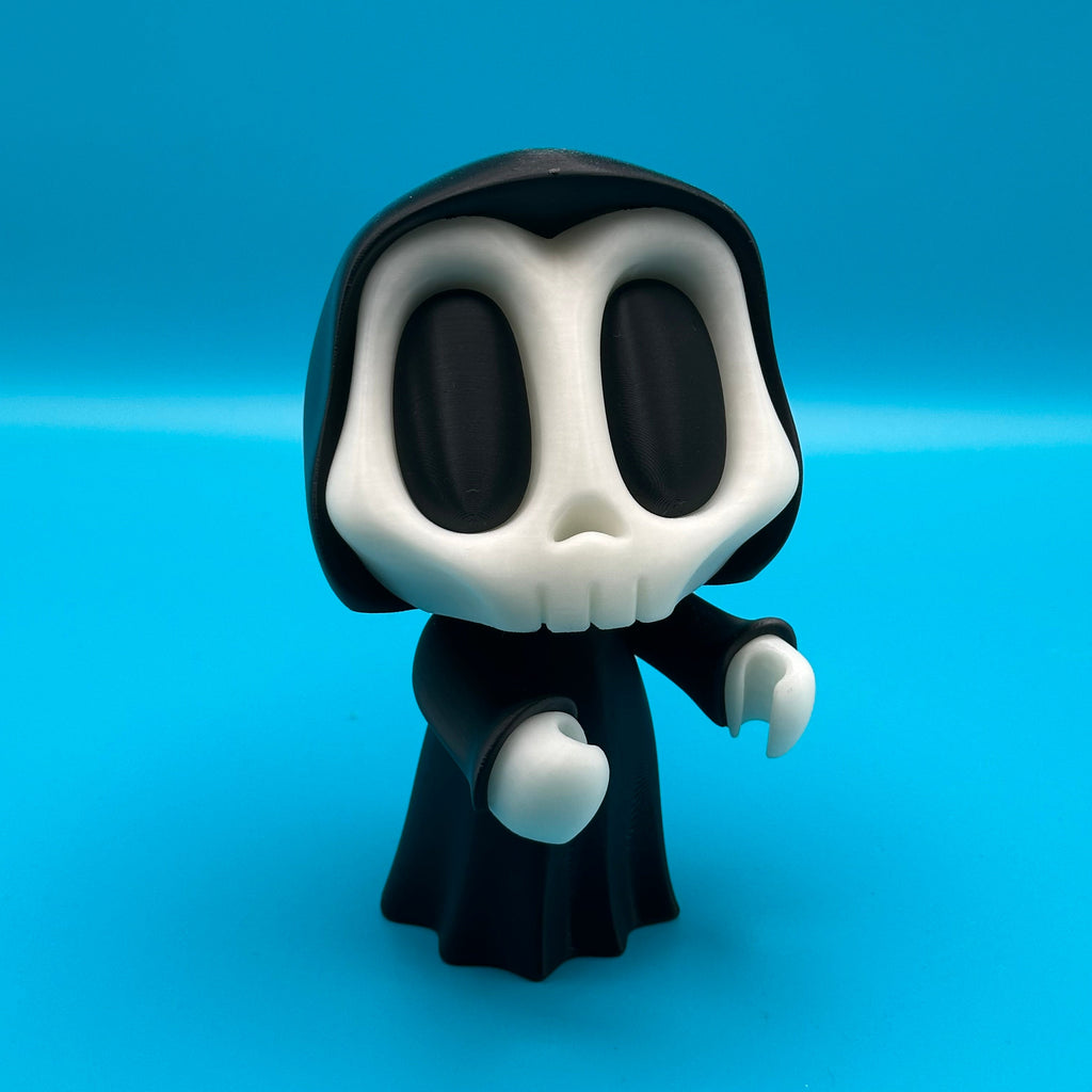 Blob Skeleton Black XL - Fluor verde