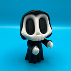 Blob Skeleton Black XL - Fluor verde