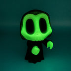 Blob Skeleton Black XL - Fluor verde