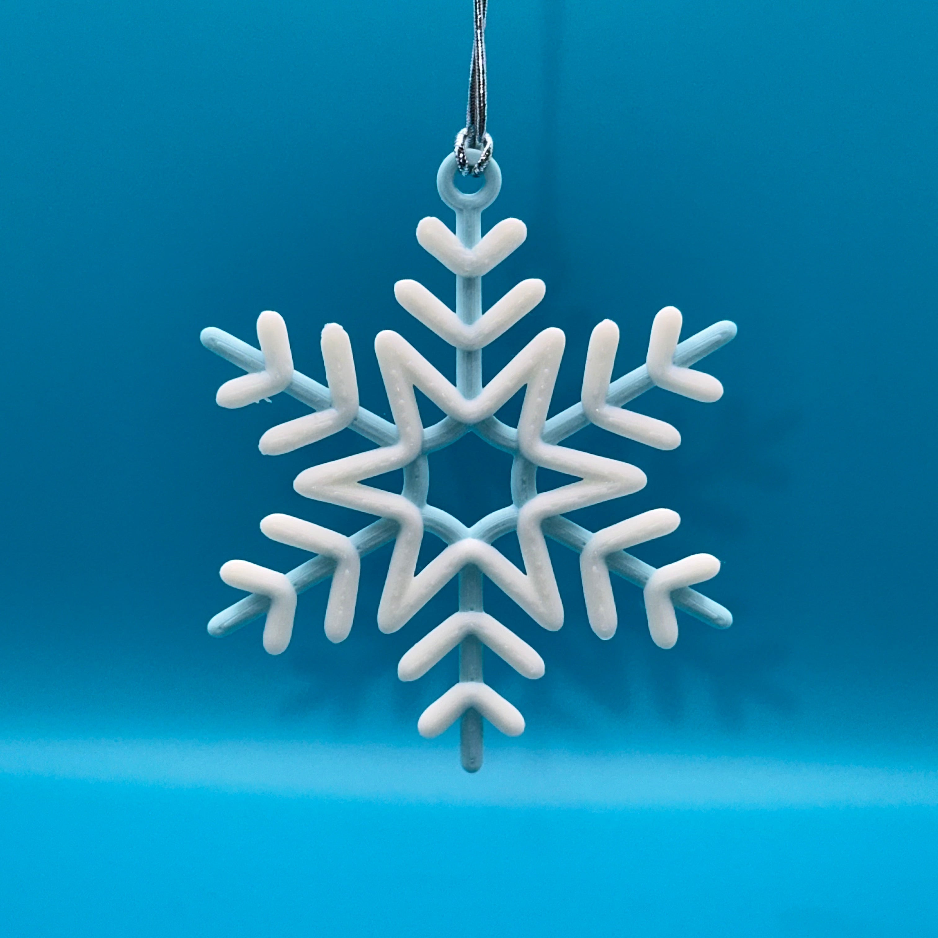 Flake 1 - Blob SnowFlakes - Copos de nieve para colgar.