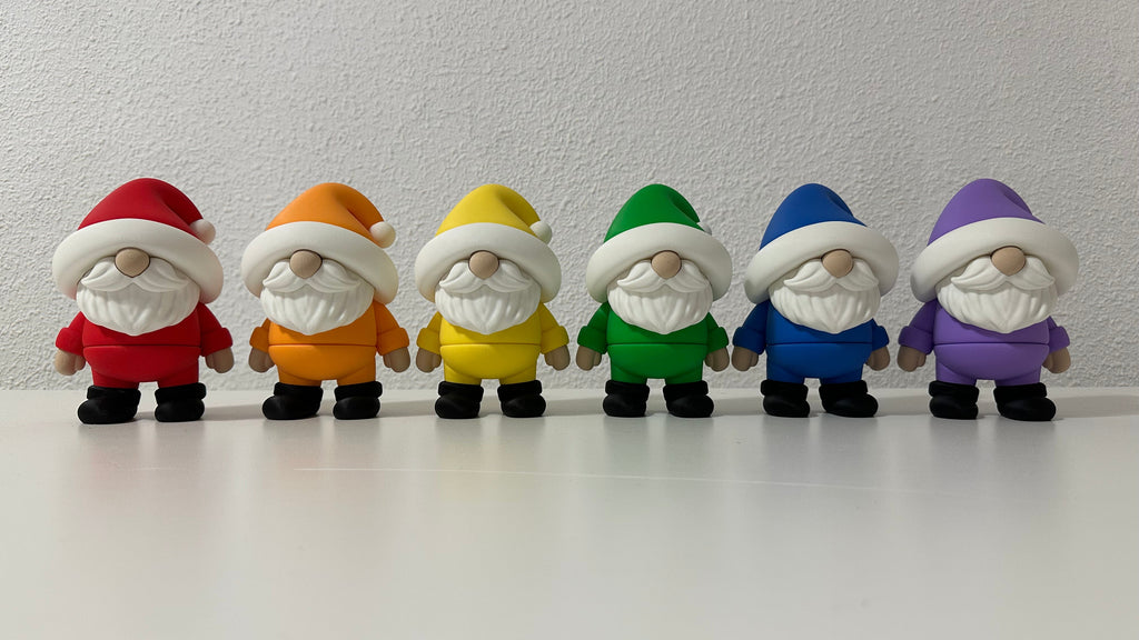 Pack de 6 Gnomos Navideños Nórdicos