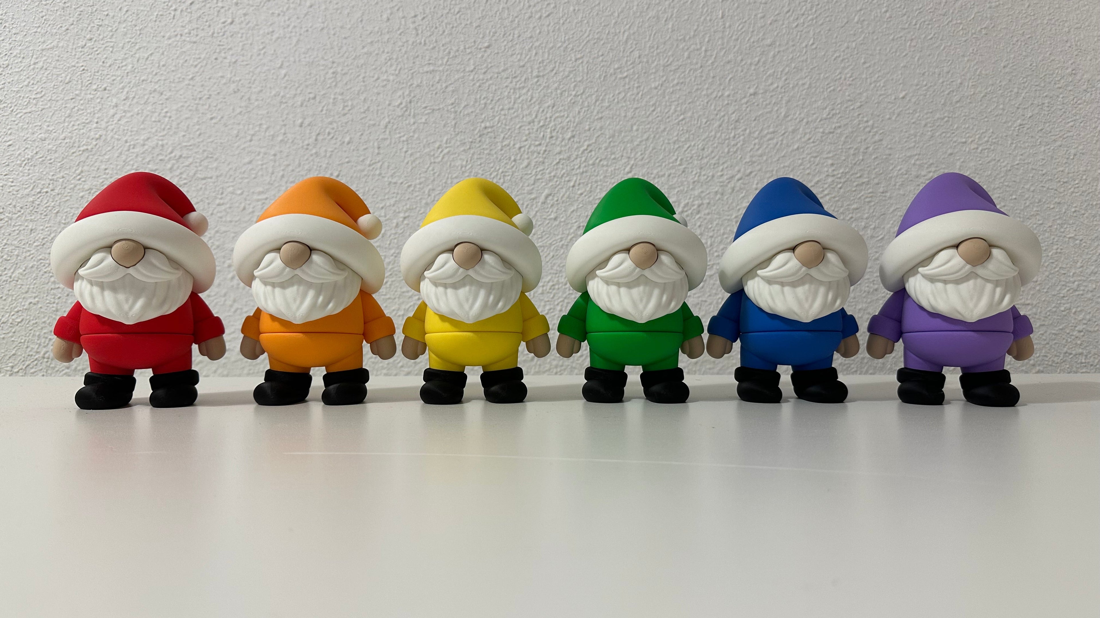 Pack de 6 Gnomos Navideños Nórdicos
