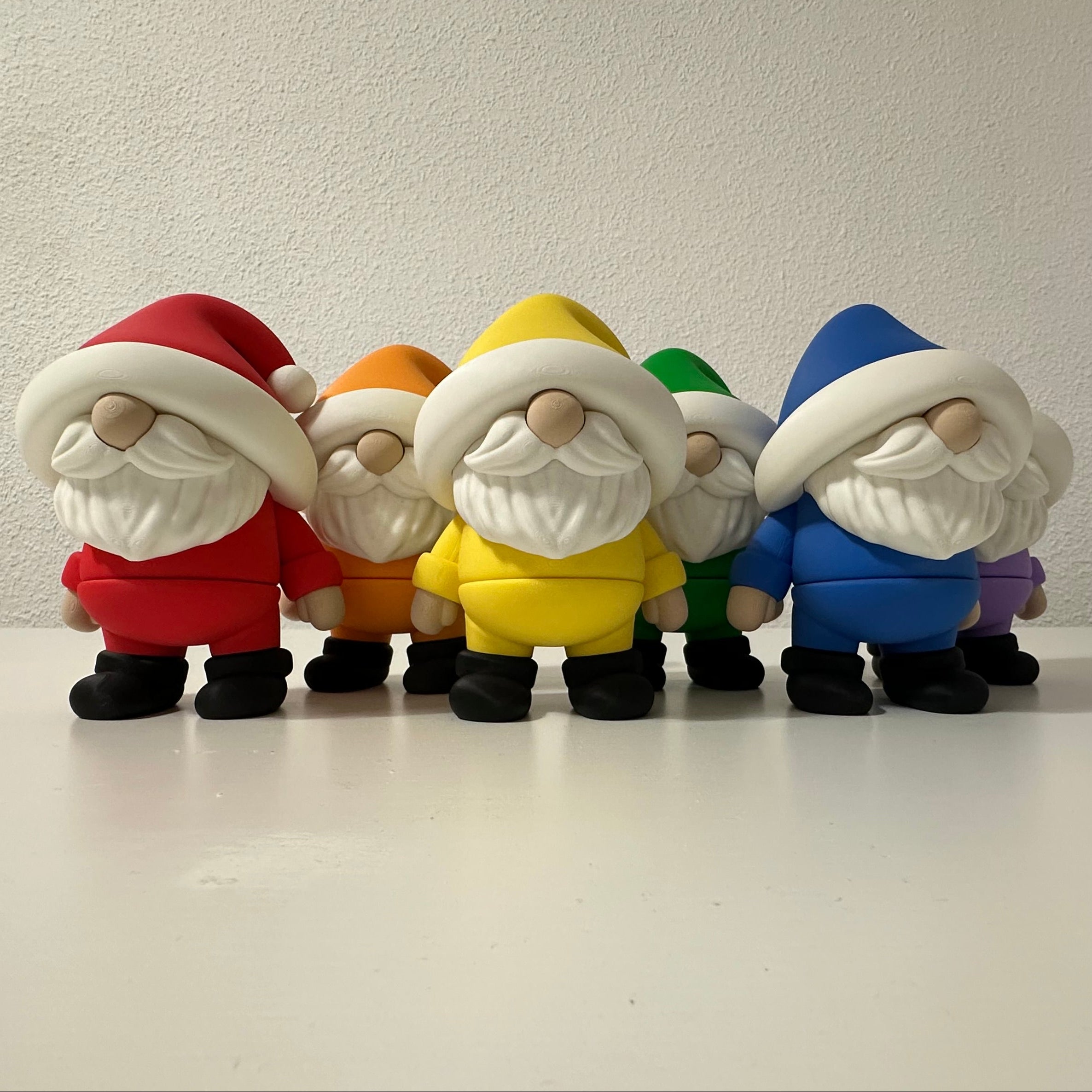 Pack de 6 Gnomos Navideños Nórdicos