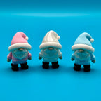 Pack de 3 Gnomos Navideños Nórdicos (Rosa, Blanco y Azul)