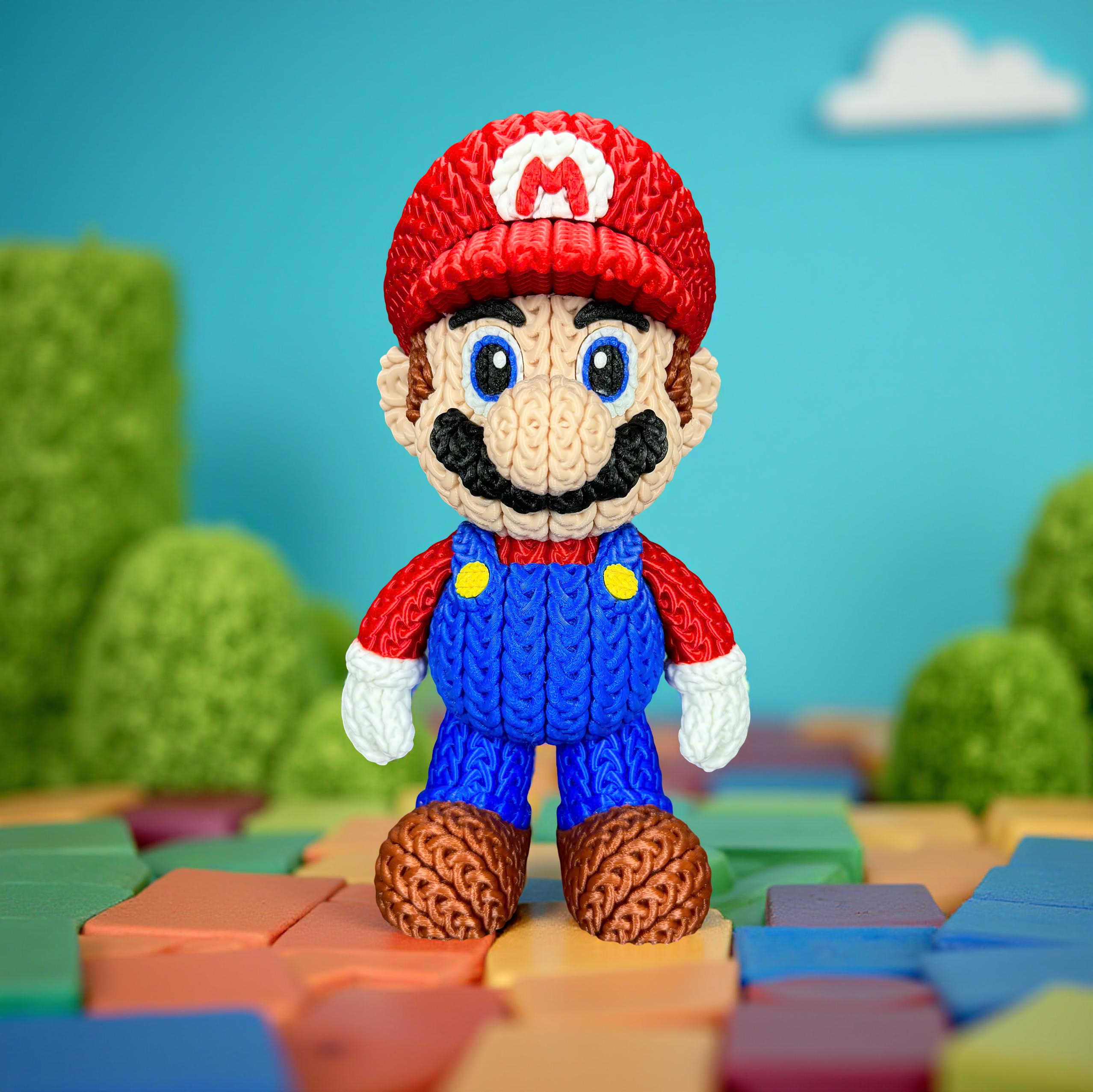 Mario estilo Crochet