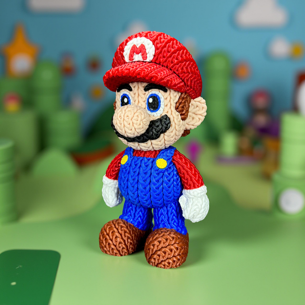 Mario estilo Crochet