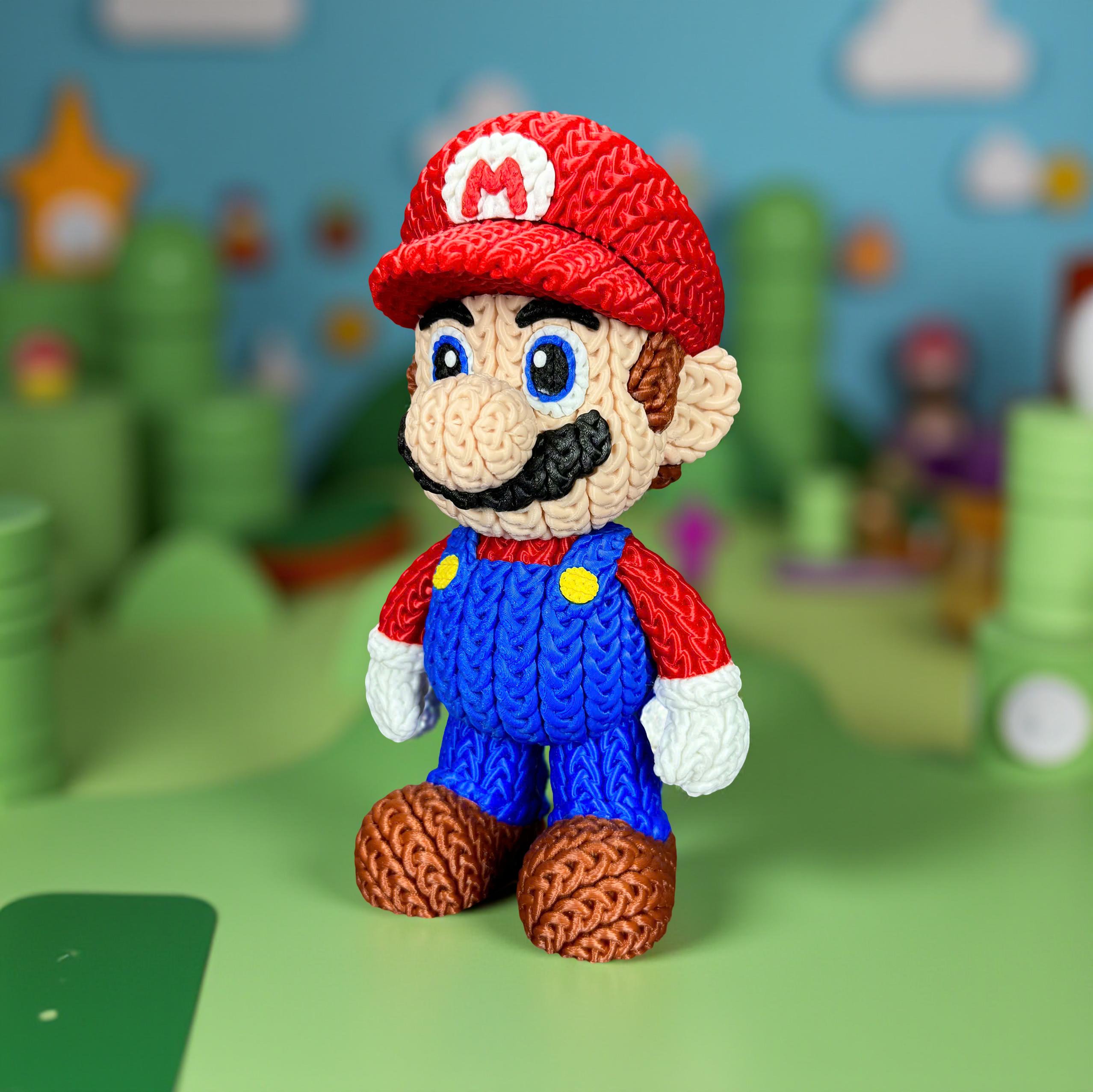 Mario estilo Crochet