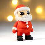 Familia Santa Claus (2 figuras) tamaño medio.