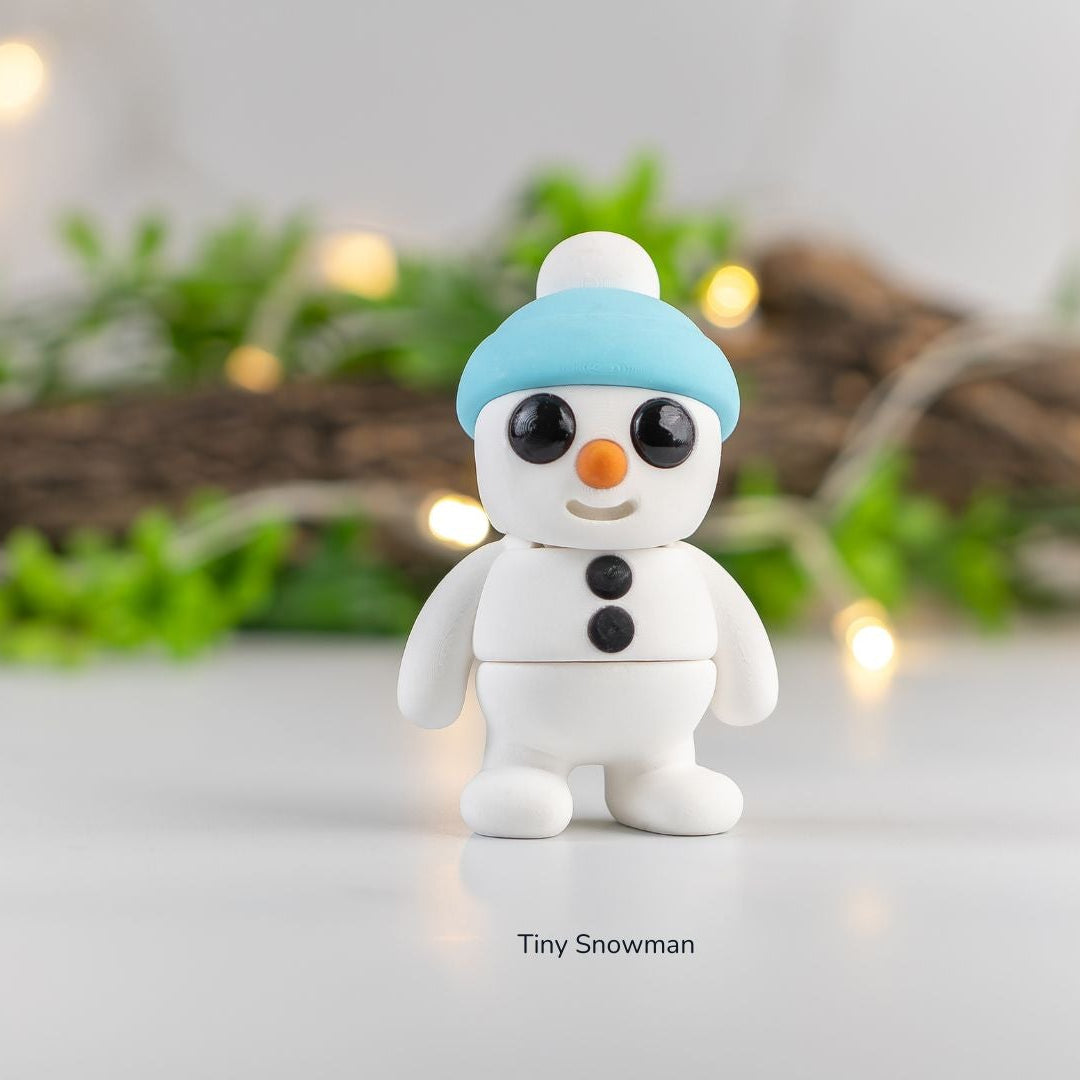 Tiny Snowman / Pequeño Muñeco de Nieve