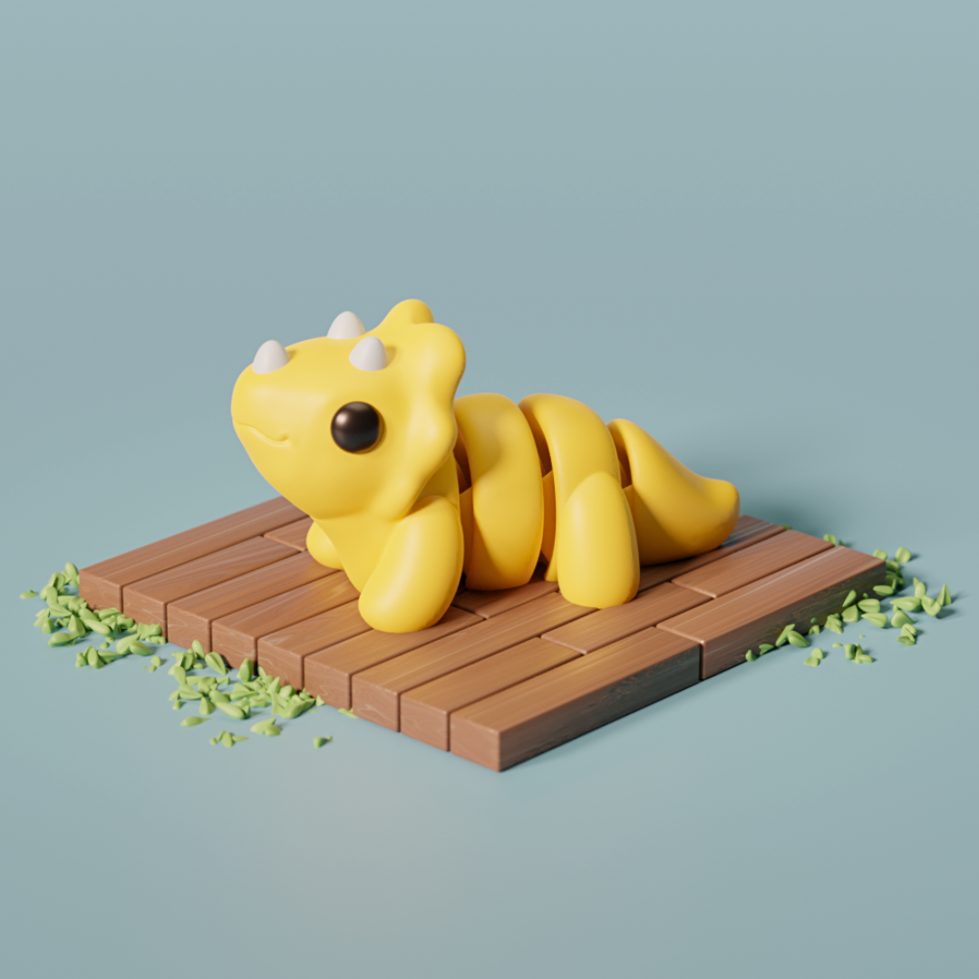 Baby Triceratops / Bebé Triceratops