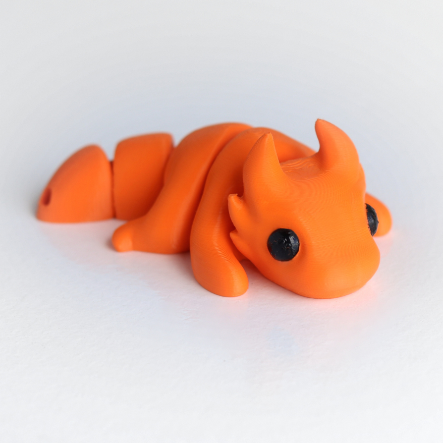 Tiny Zou Baby Dragon / Llavero Mini Zou Bebé Dragón