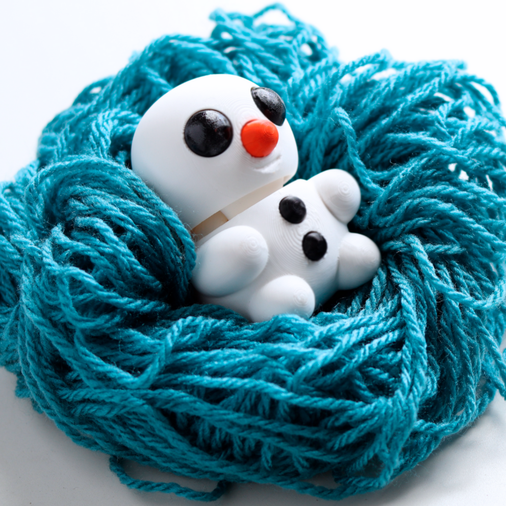 Baby Snowman / Bebé Muñeco de nieve