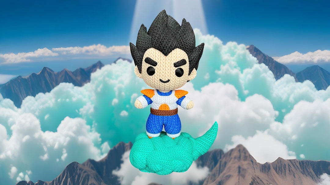 Vegeta estilo crochet