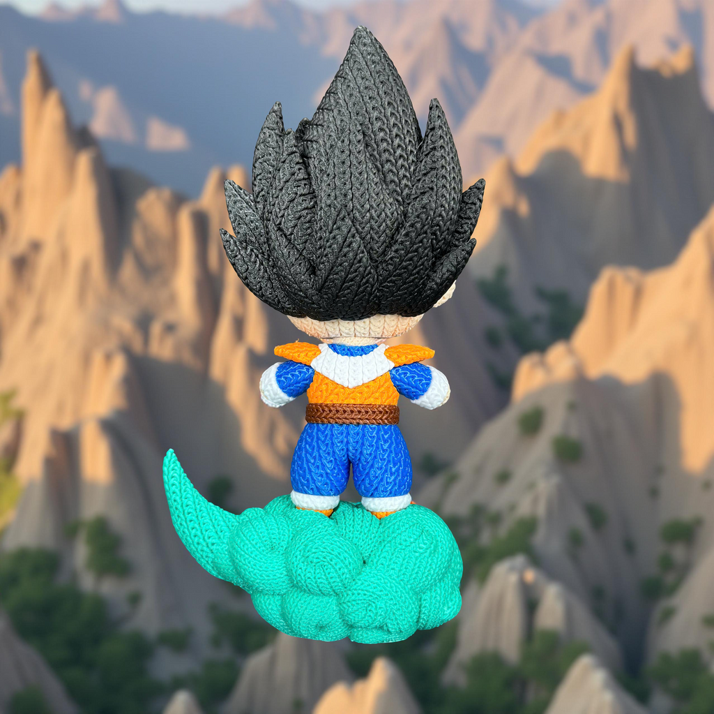 Vegeta estilo crochet