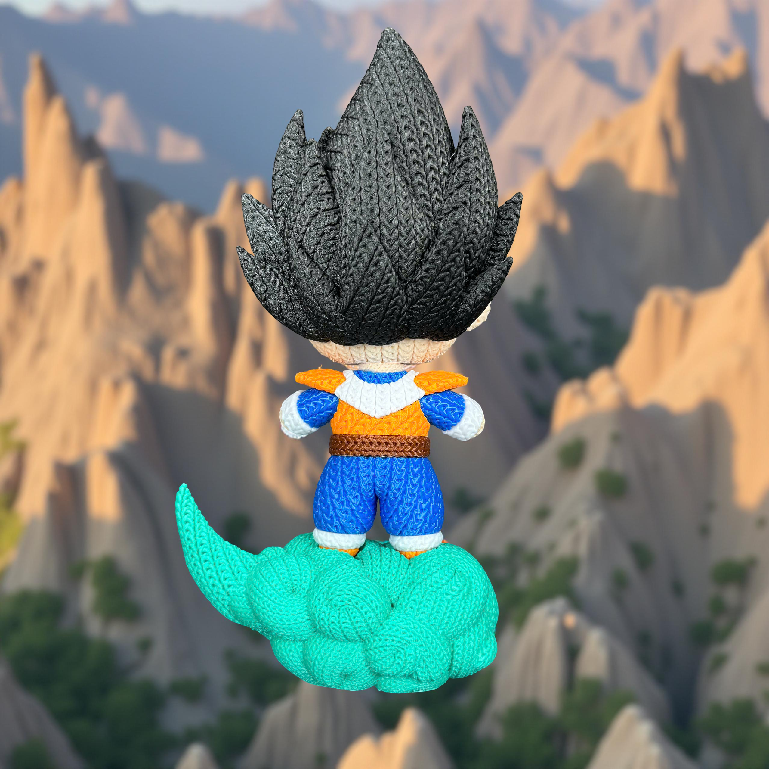 Vegeta estilo crochet