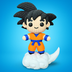 Goku estilo Crochet