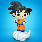 Goku estilo Crochet