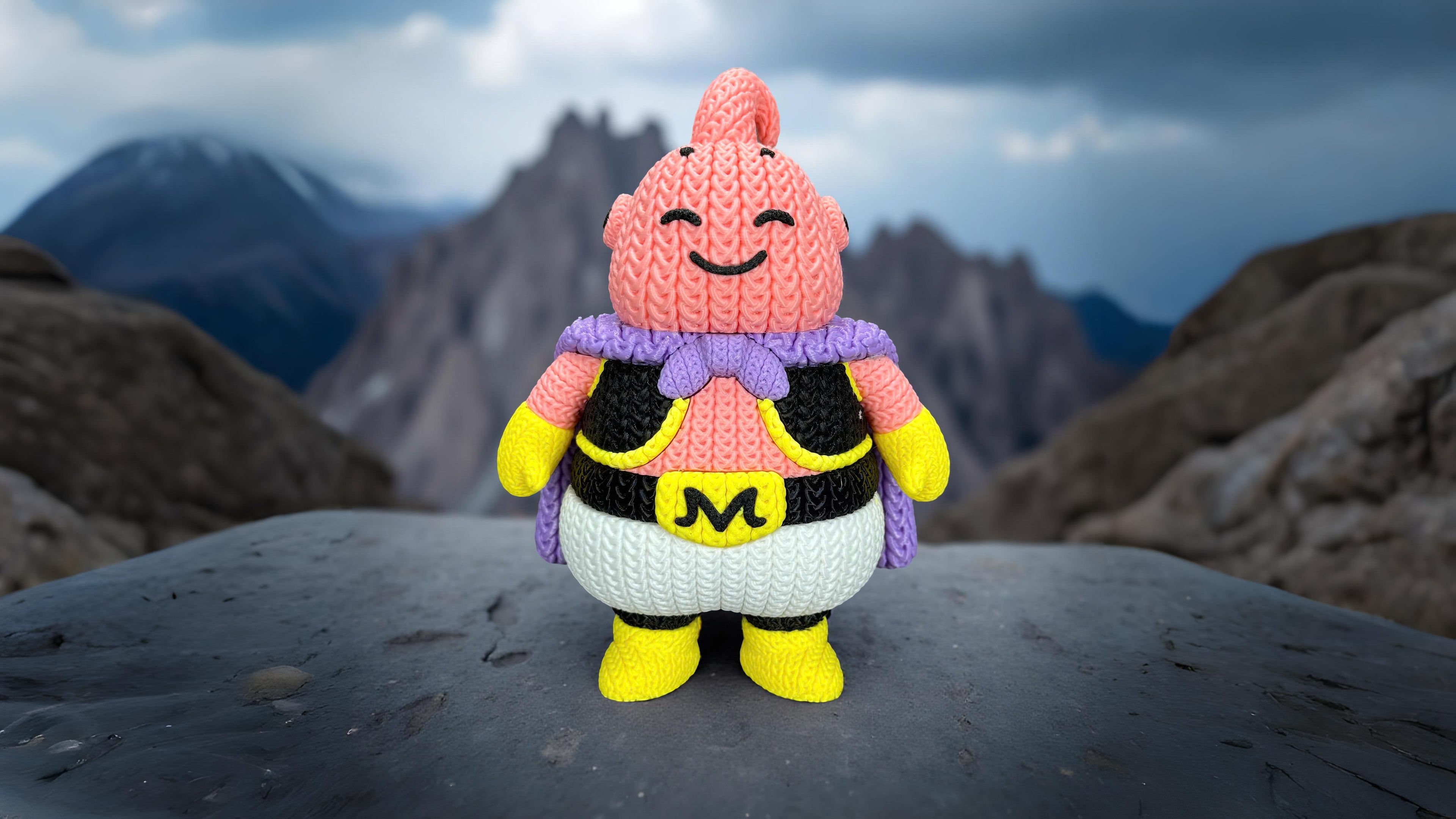 Fat Buu estilo crochet