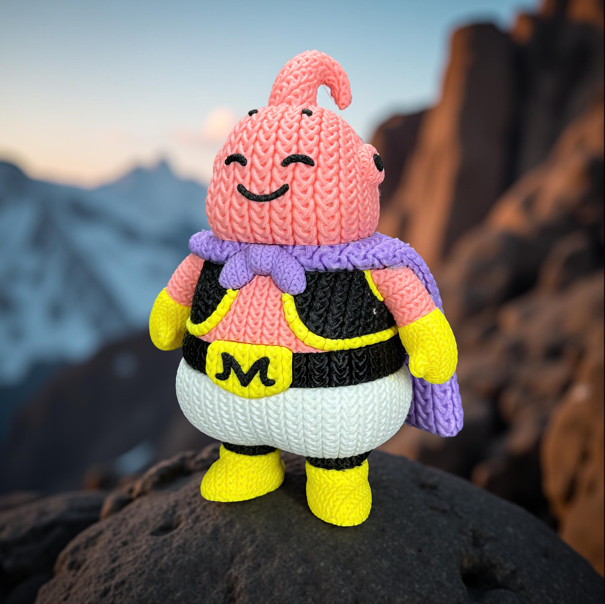 Fat Buu estilo crochet
