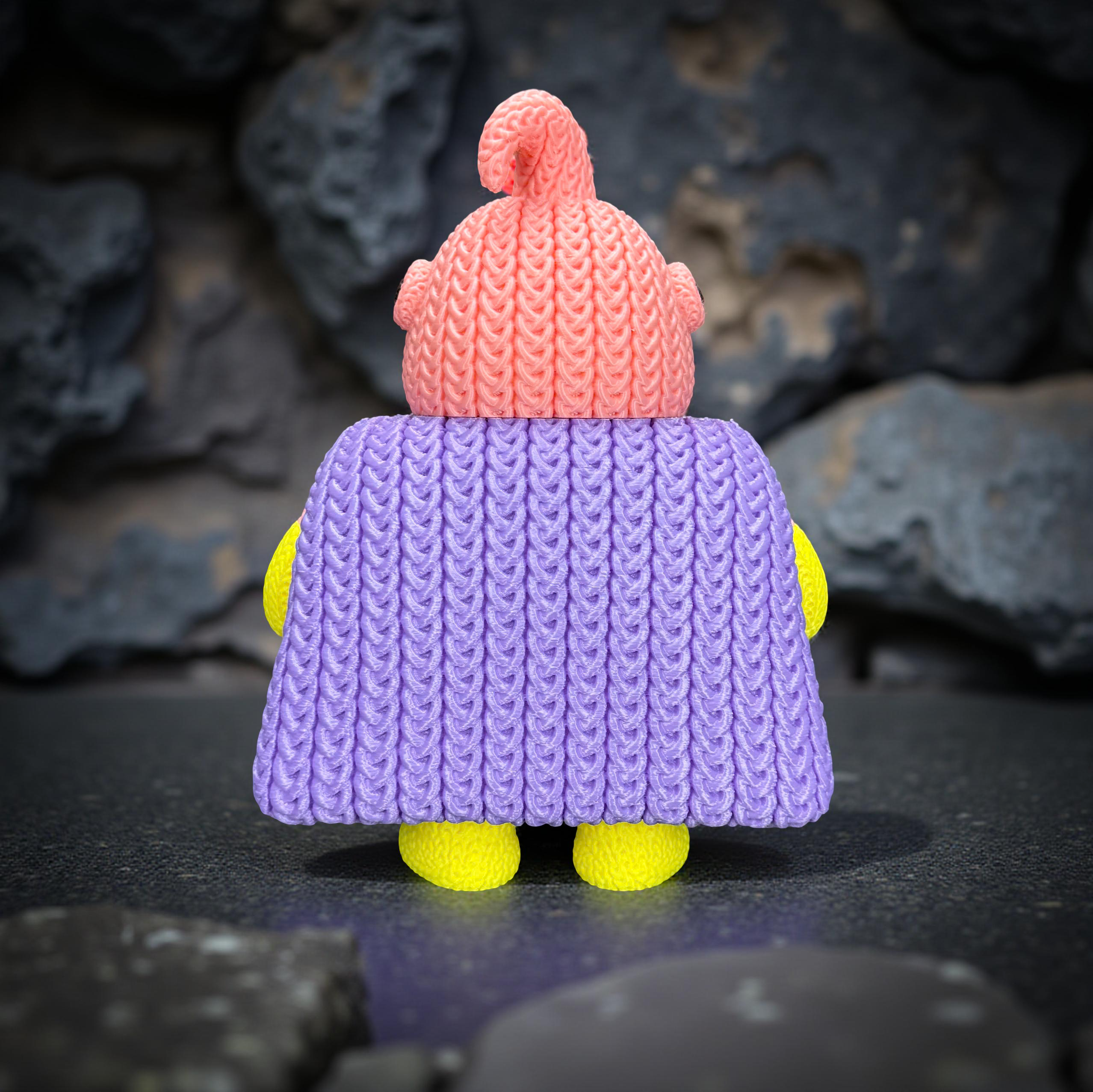 Fat Buu estilo crochet